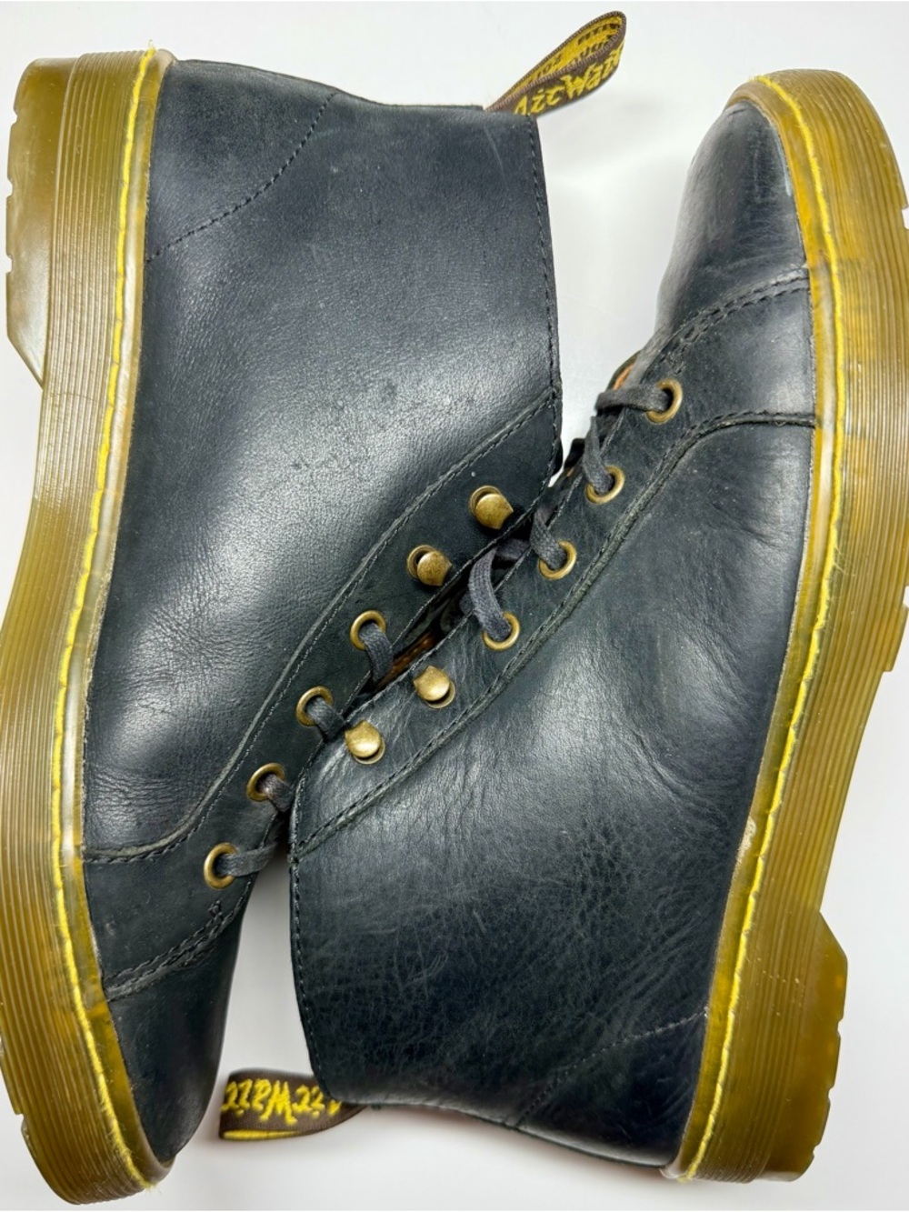 Dr. Martens Coburg Chukka‎ Black Leather Boots – Men’s 8